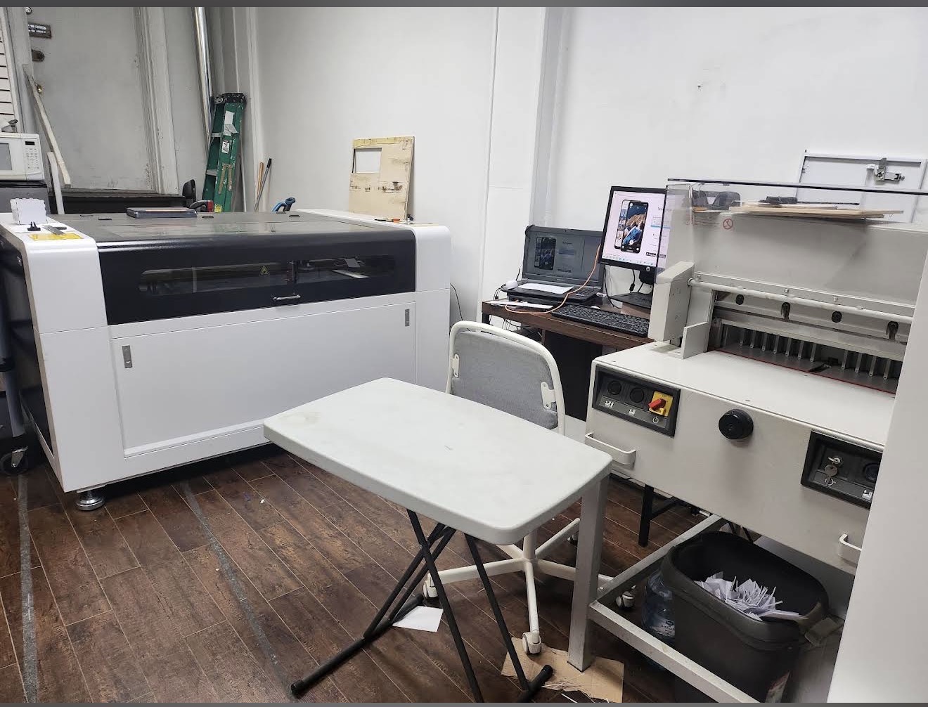 Cutting and finishing equipment