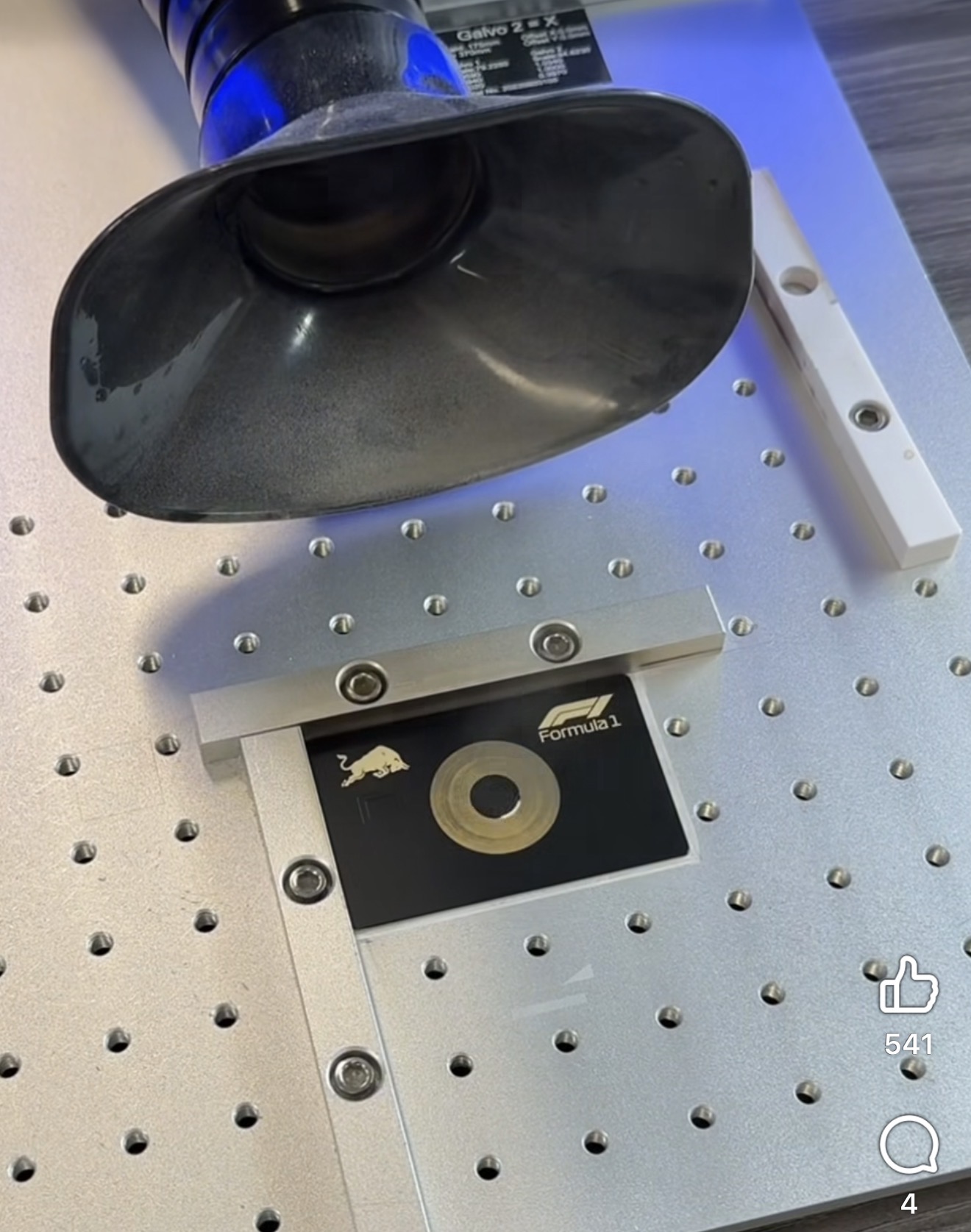 Precision laser engraving