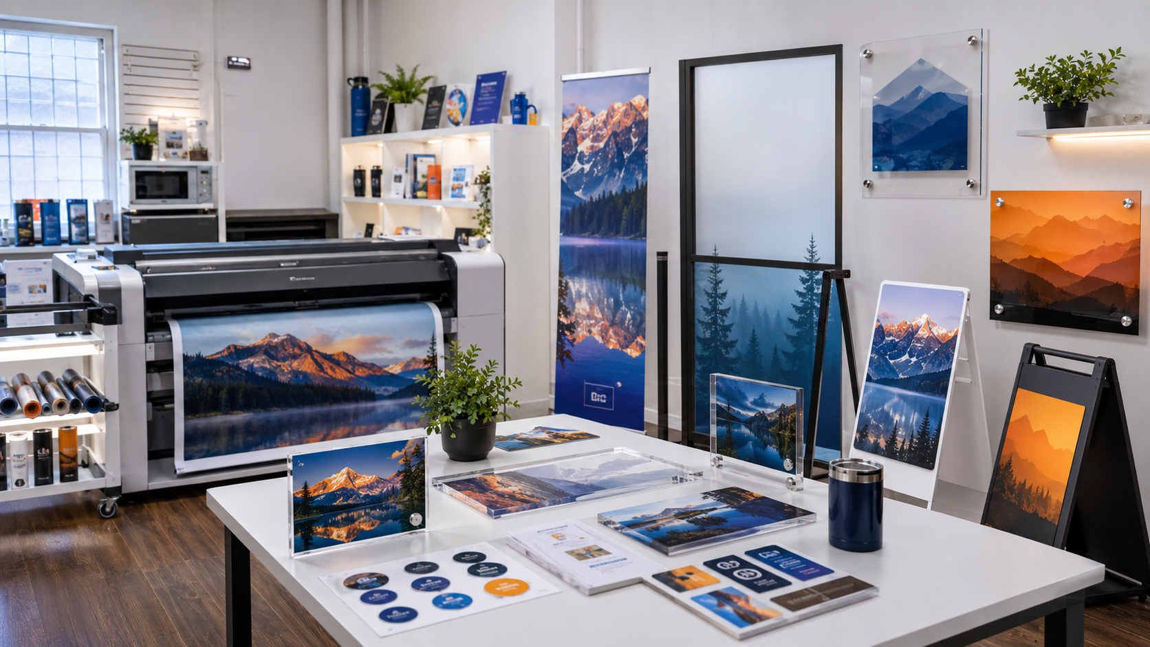 Large format prints and signs